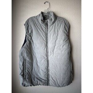 Norse Projects Grey Birkholm Light Down Quilted Vest Men’s Size XL